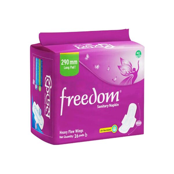 Freedom Sanitary Napkin Heavy Flow 16s